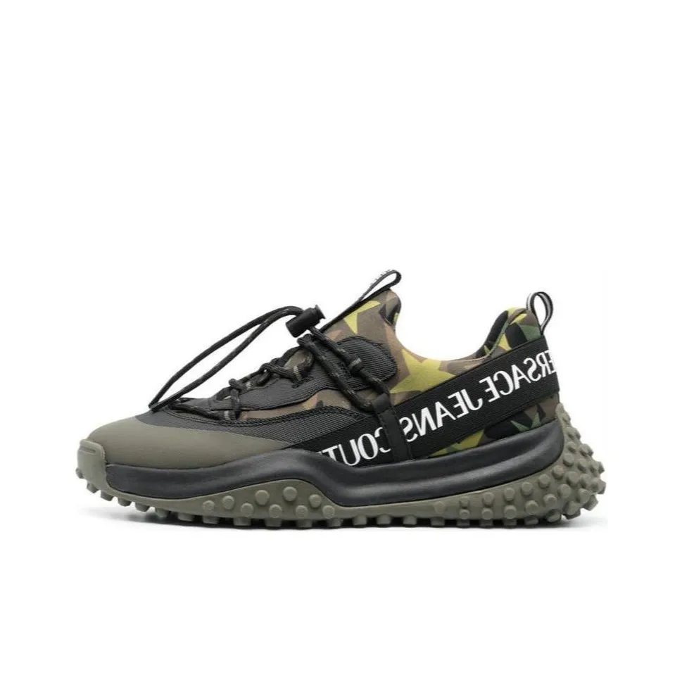 VERSACE jeans Inov8 Couture Low Top Casual Shoes Men's Green