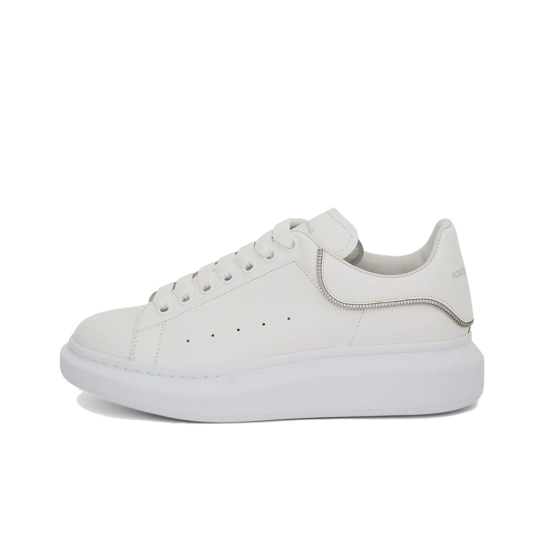 Alexander McQueen Oversized Low Top Sneakers 'Beige White'