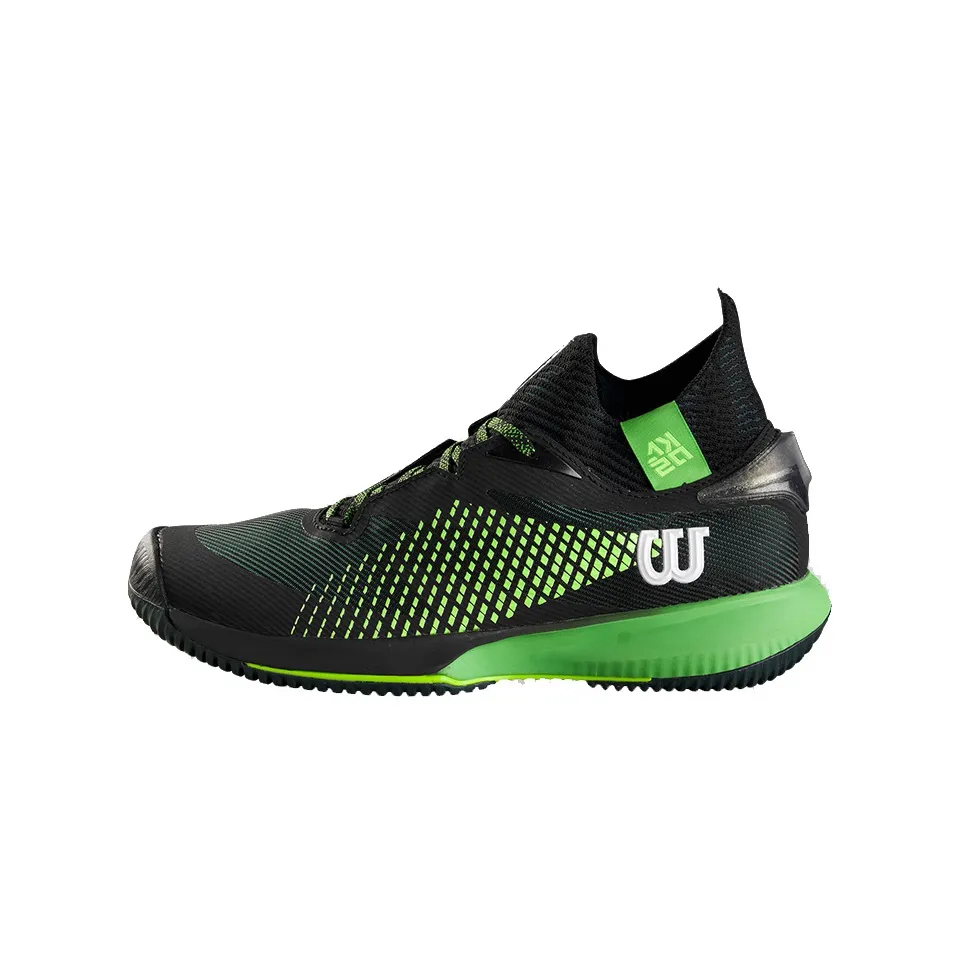 Wilson Low Top Теннисные Кроссовки Мужские Черные Зеленые