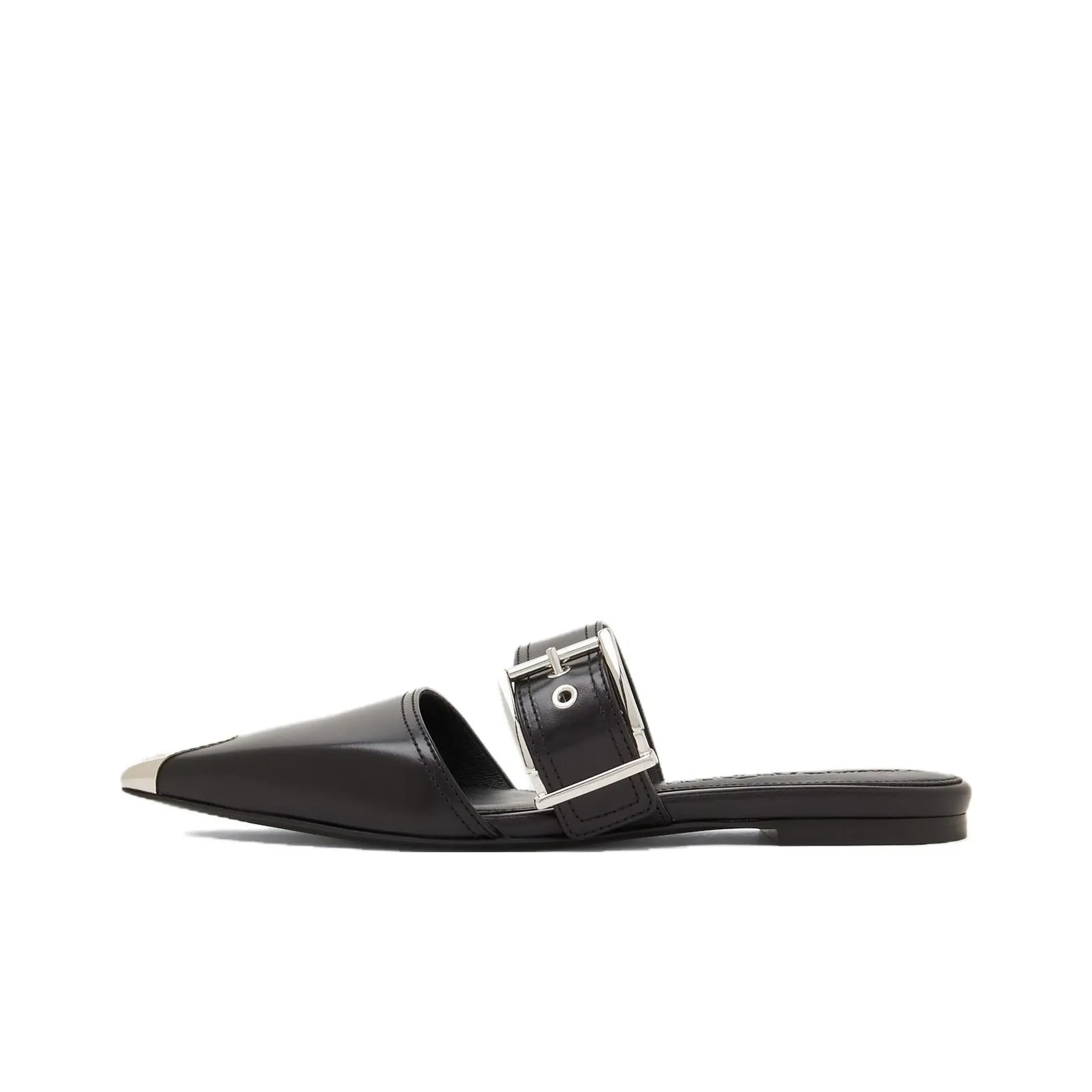 Alexander McQueen Punk Flat Mules Women's