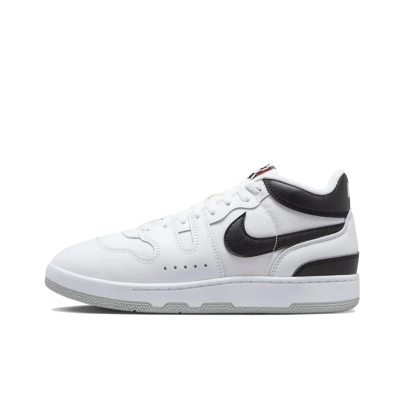 nike court force low retro white black hair color