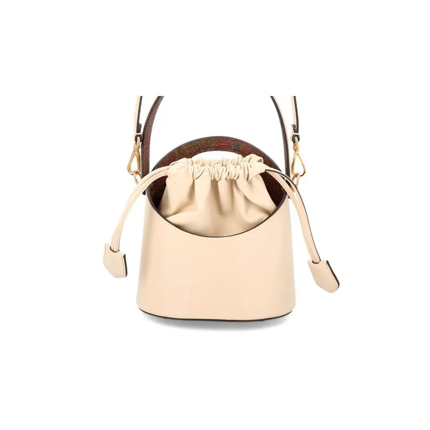 ETRO Saturno Drawstring Mini Bucket Bag