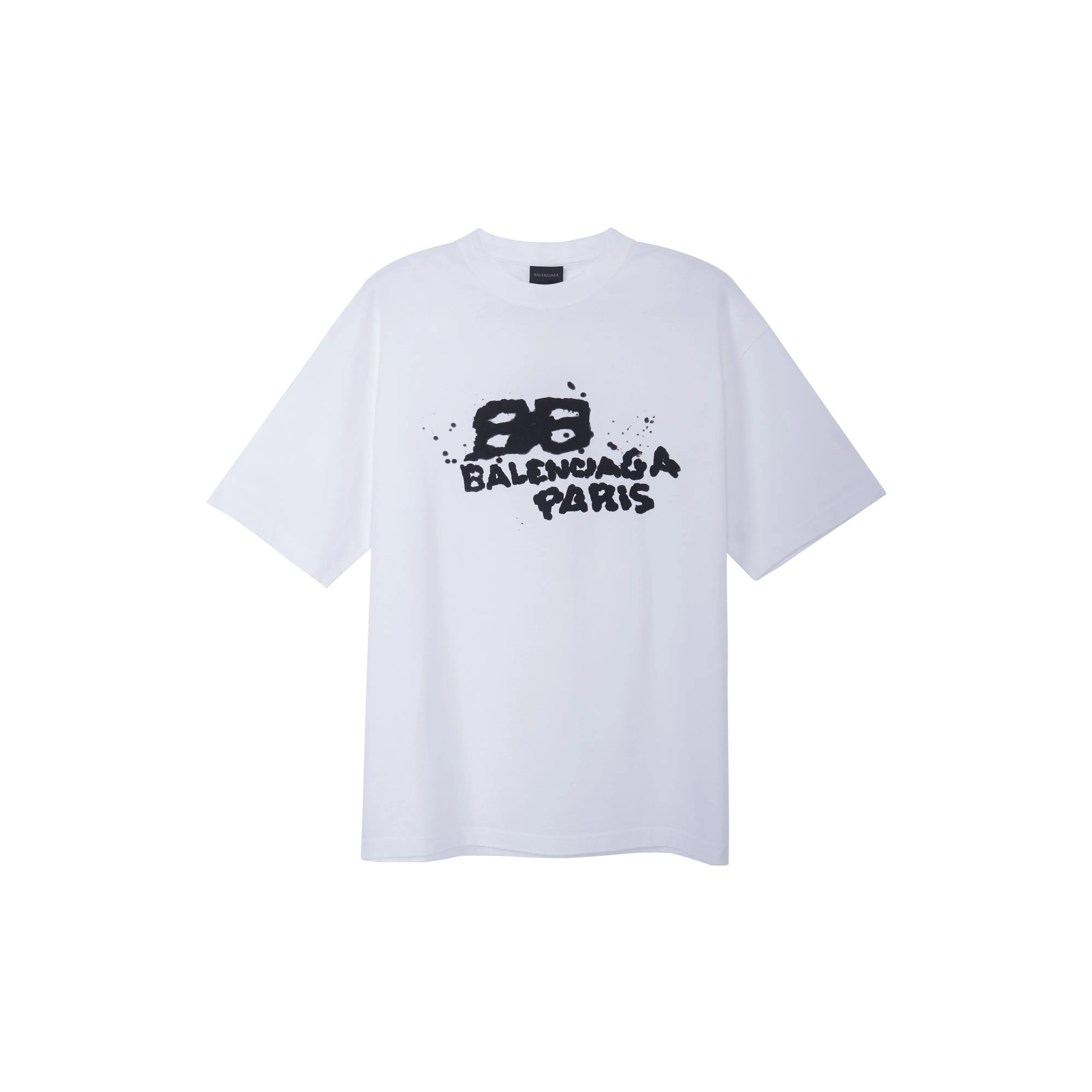 Balenciaga SS23 T-Shirt Regular Fit Men's White