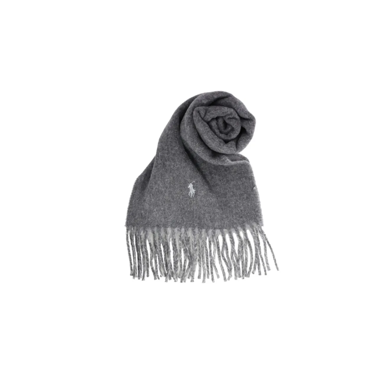 Polo Ralph Lauren Knit Scarves Unisex Light Gray