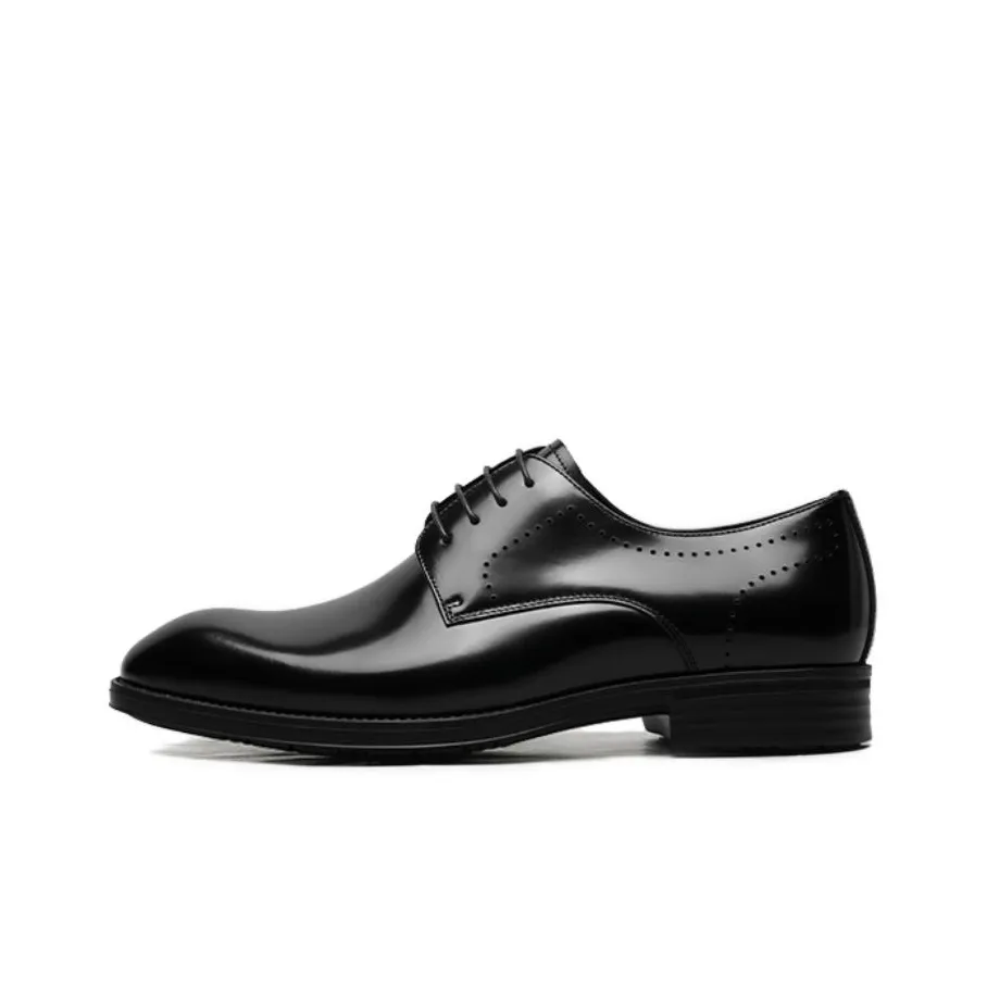 GOLDLION Dress Shoes Men's Black