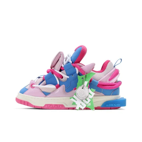 ADCDAVINCI Whale Series Кроссовки для скейтбординга Low Top Розовый/Синий Унисекс