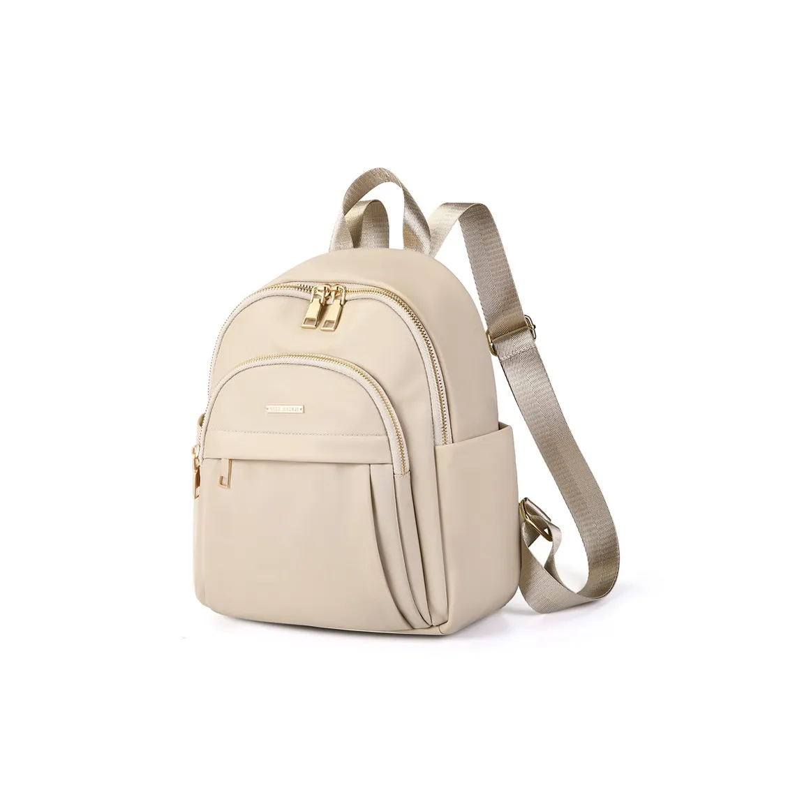 GOLF Oxford Mini Backpack Small Size Women's Apricot/Elegant Black