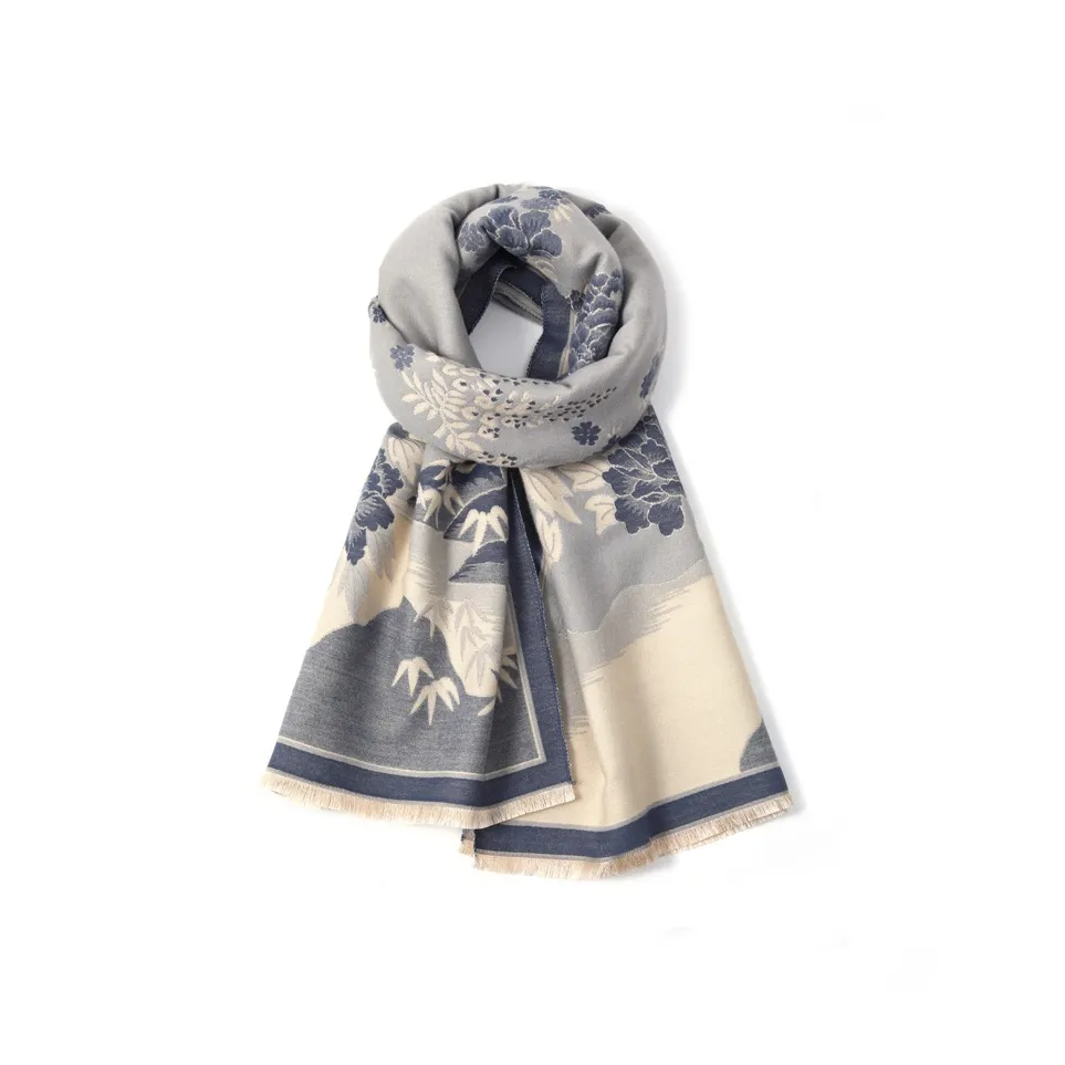 FREE RABBITⅡ Искусственный кашемир Вязаные шарфы Унисекс