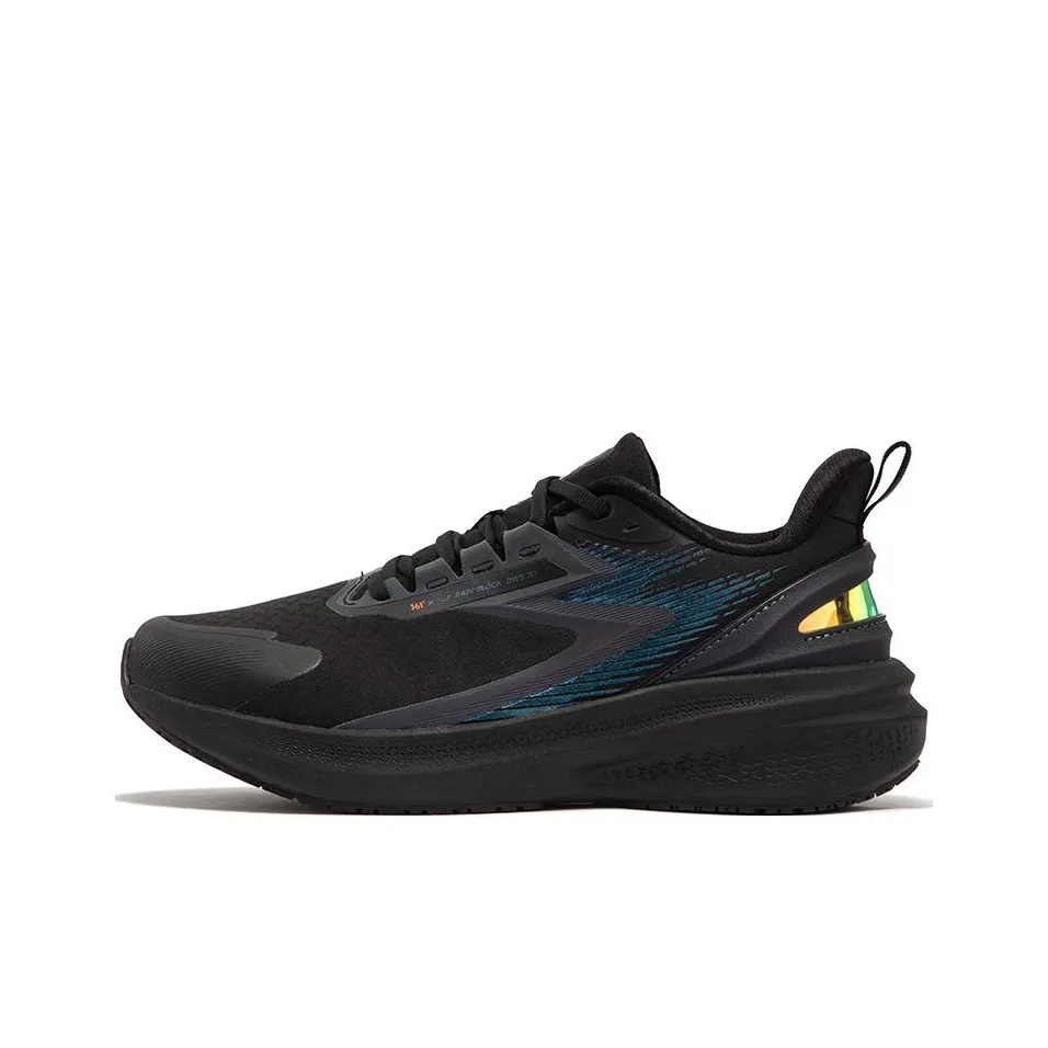 361° Rain Screen Low Top Training Running Shoes Men's Black