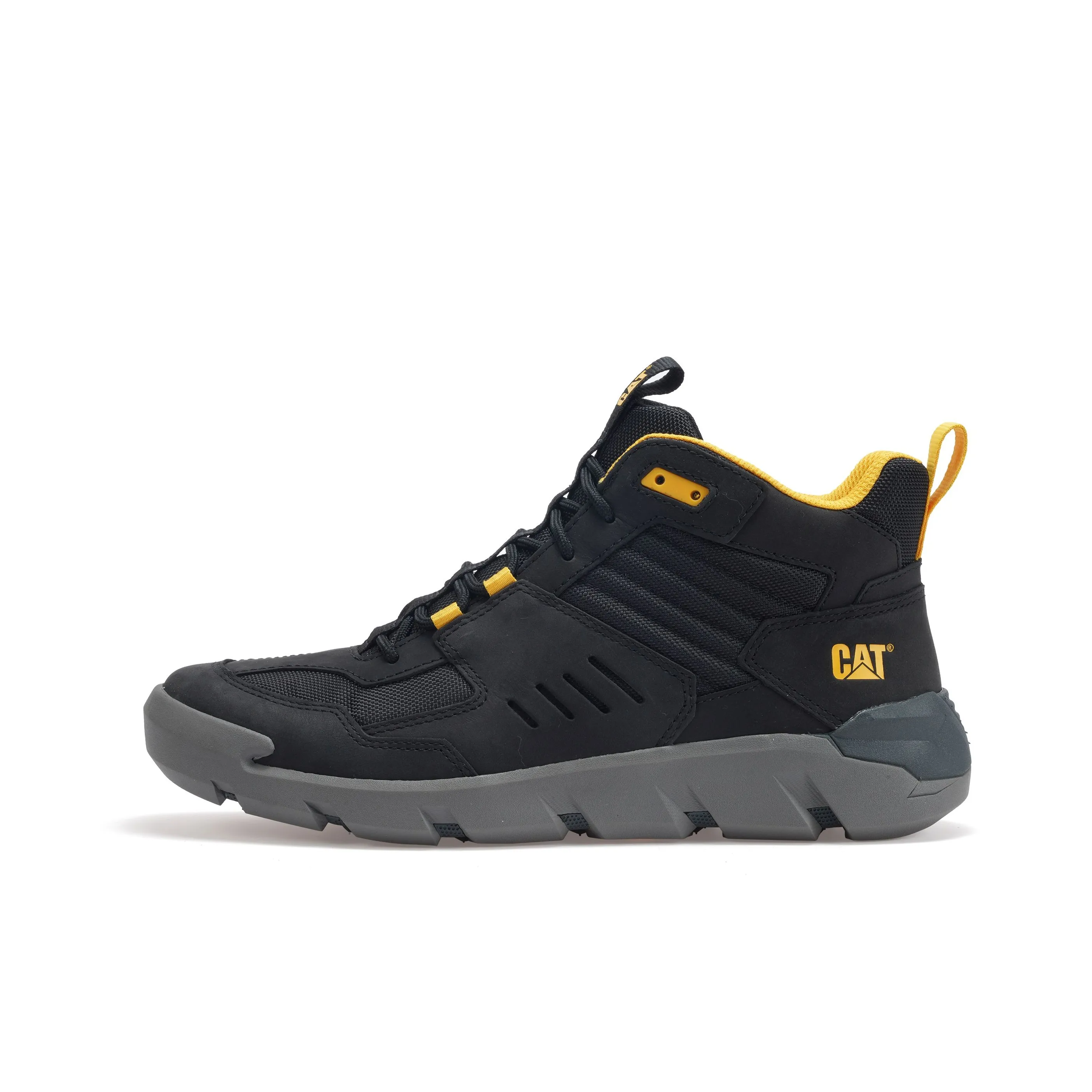 CAT Crail Sport Slip Resistant High Top Outdoor Shoes Men's Black