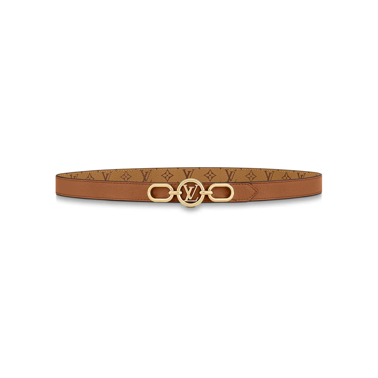 LOUIS VUITTON Lv Circle Prime 20MM Reversible Belt Monogram Reverse