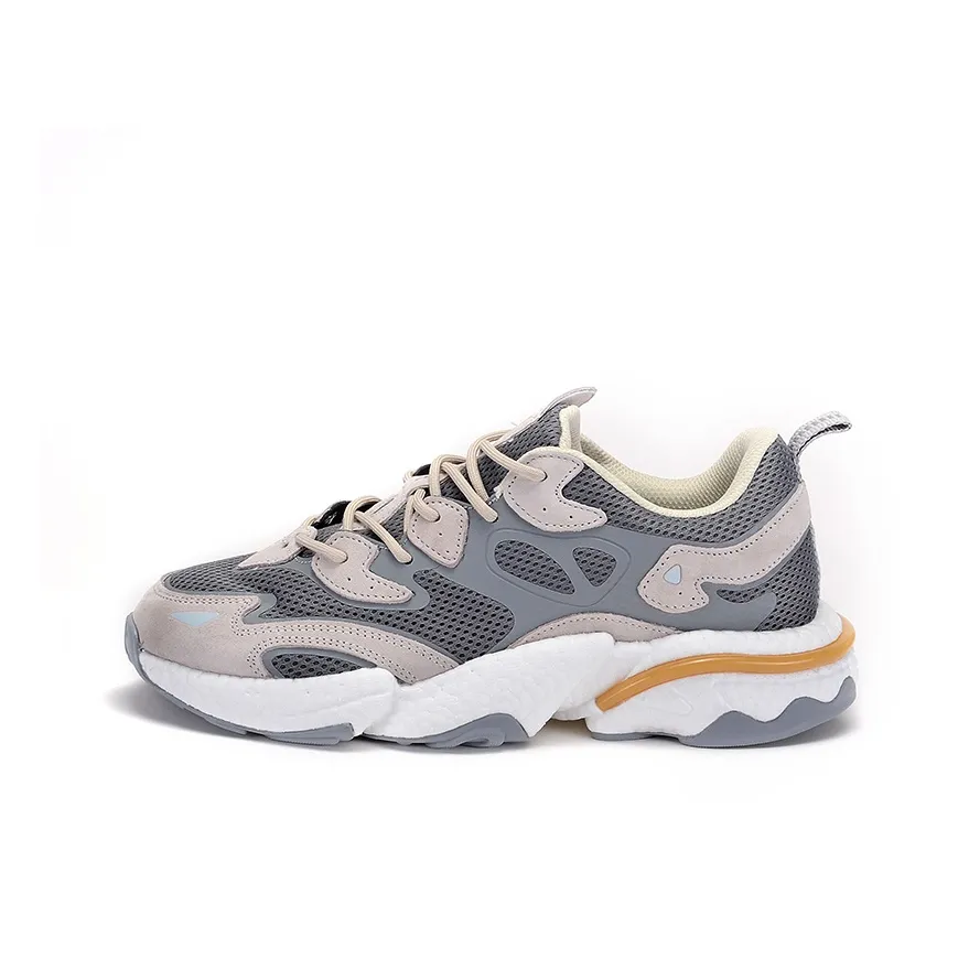 TREEPERI Running Shoes Unisex Low Top Black Gray/Heritage Gray