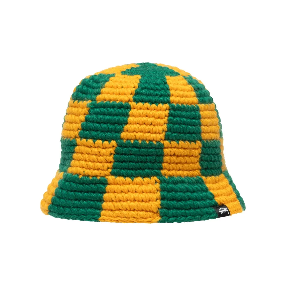 Stussy Bucket Hat Checker Knit
