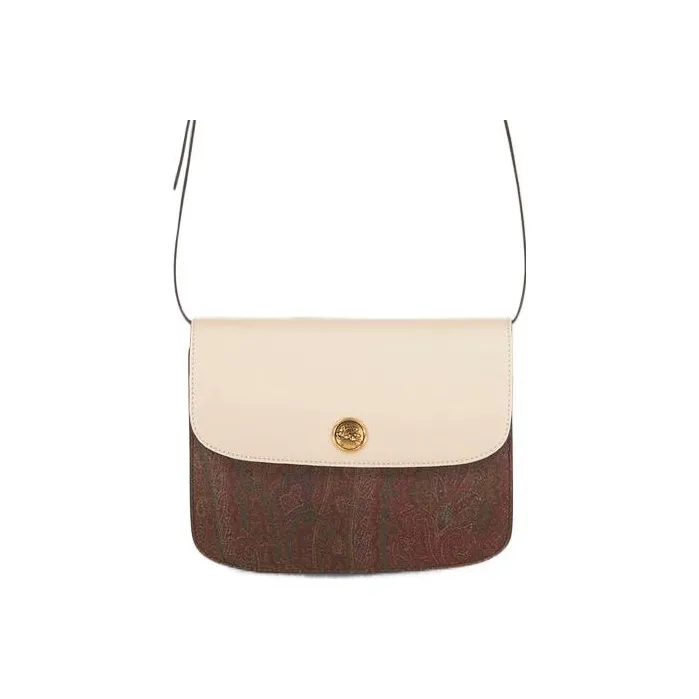 ETRO Cotton With Polyester Shoulder Bag, Crossbody Bag Tubas Women's Beige