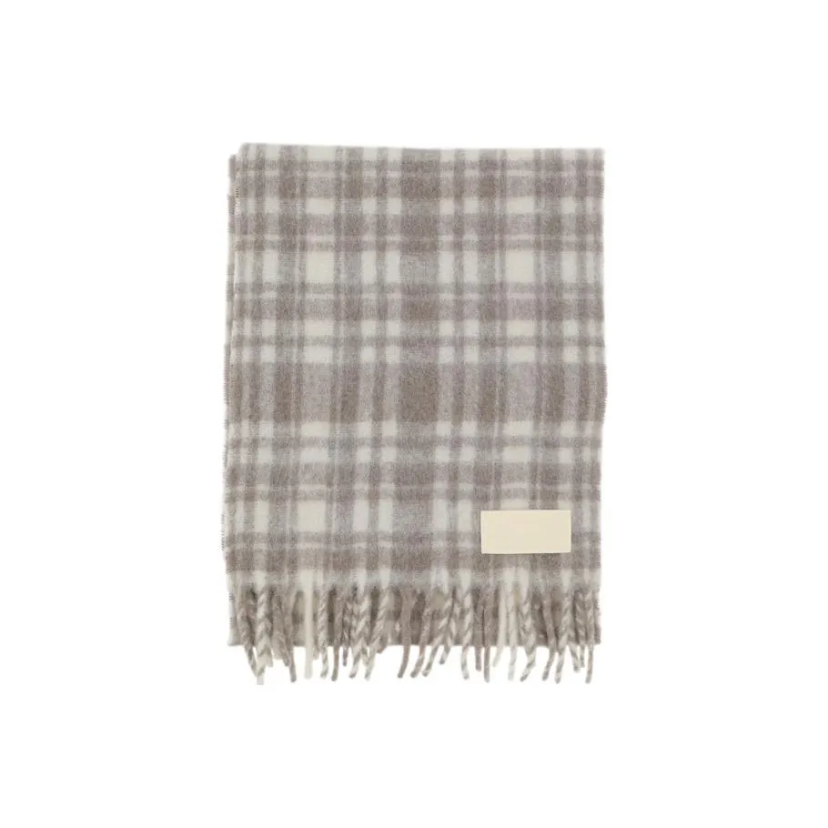 AMIPARIS Alpaca Blend Вязаные Шарфы Унисекс Бежевый