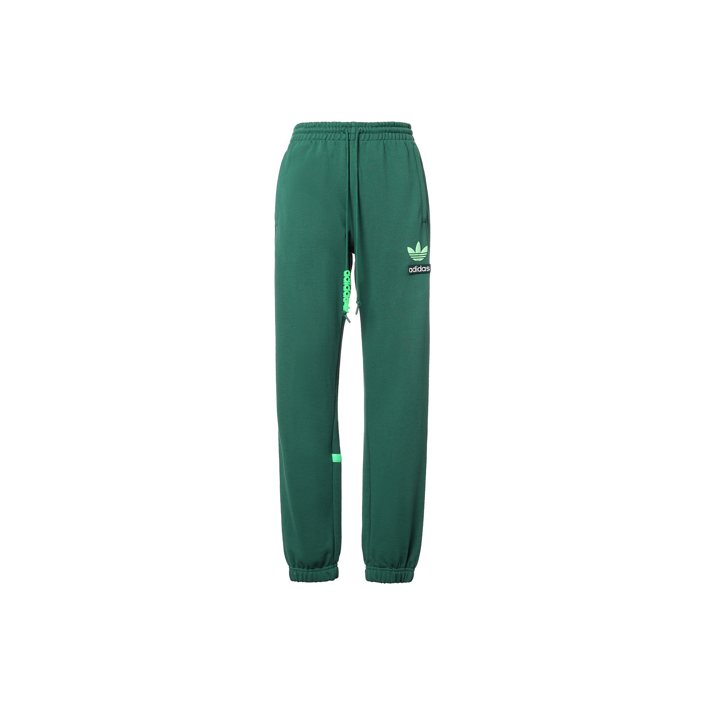 adidas popper pants green