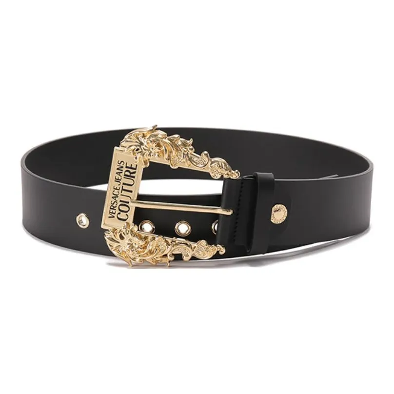 VERSACE JEANS COUTURE Engraved Buckle Belt