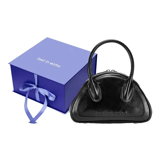 Lost In Echo Коровья кожа Сумка Маленькая Женская Черная