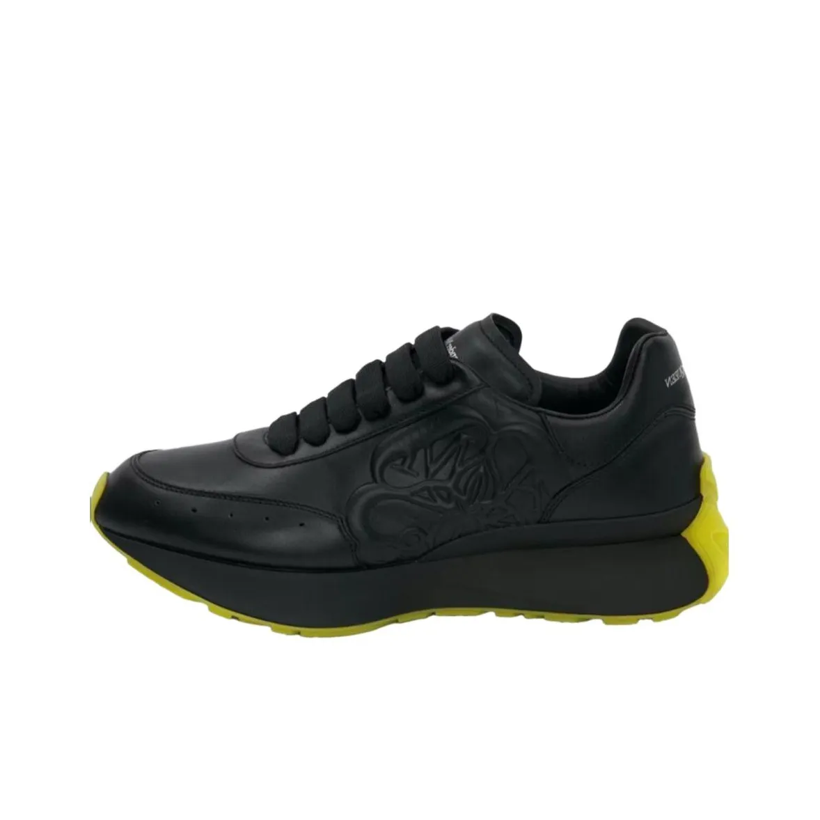 Alexander McQueen Sprint Runner Black Yellow