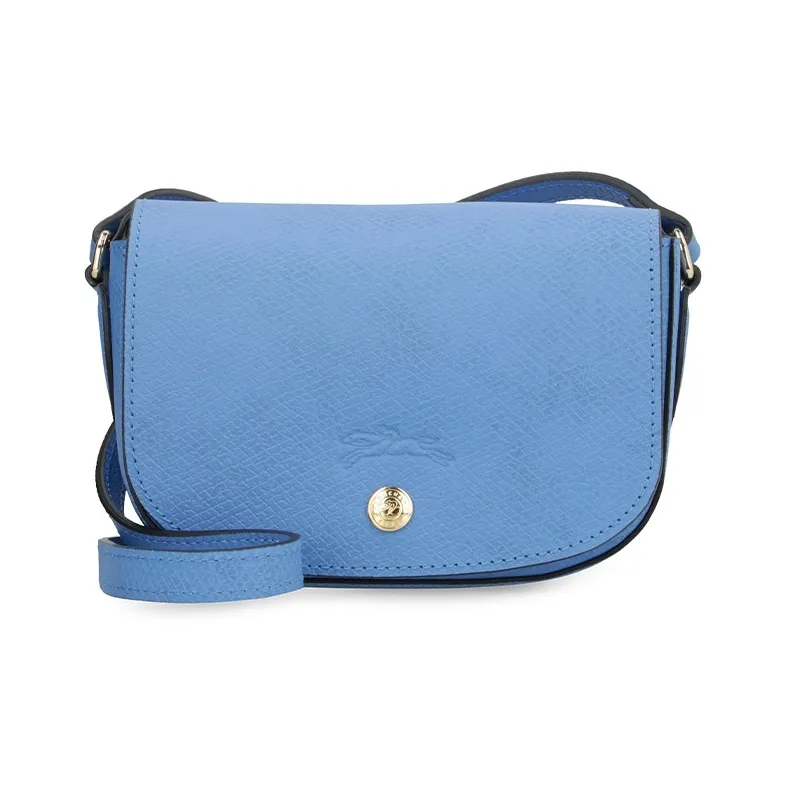 LONGCHAMP Épure Коровья кожа Седло Сумка Сумка через плечо Экстра Маленькая Женская Синяя
