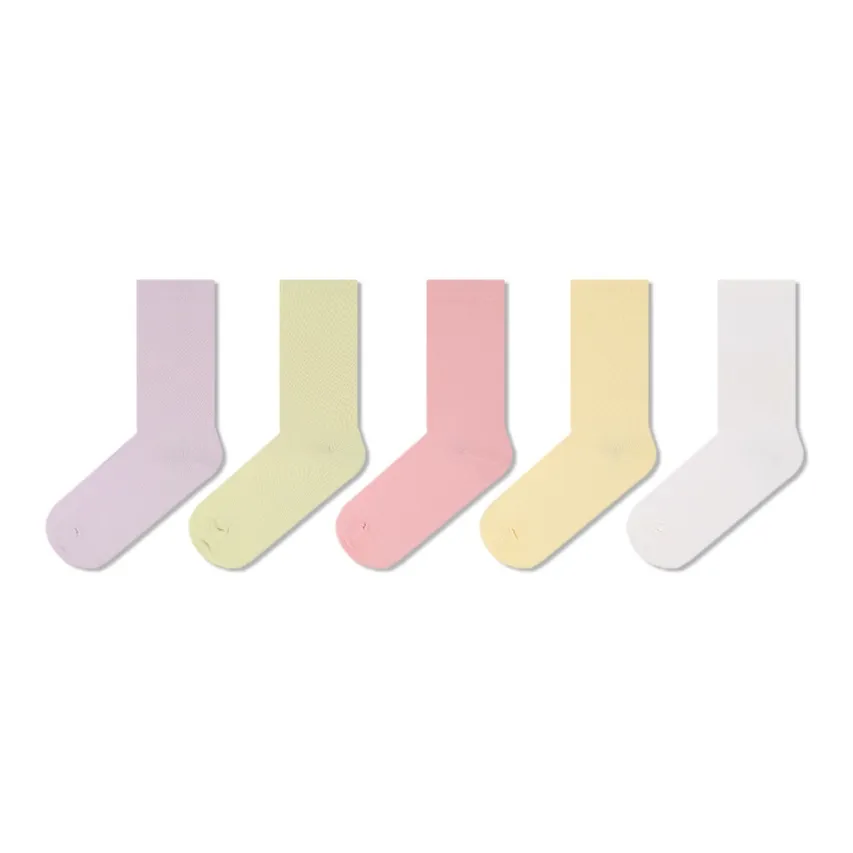 Duanmei Mid-Calf Socks Women's 5 Pack
