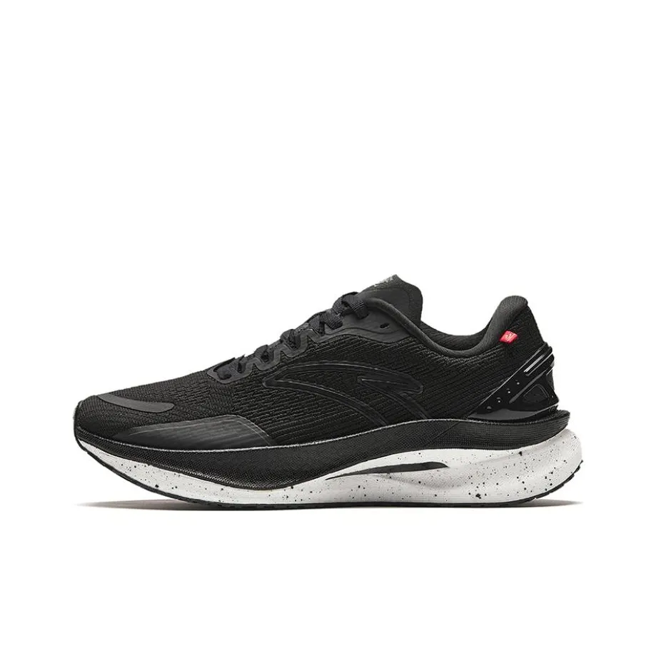 Anta Champion Series Cushioning Breathable Low Top Running Shoes Women's Black