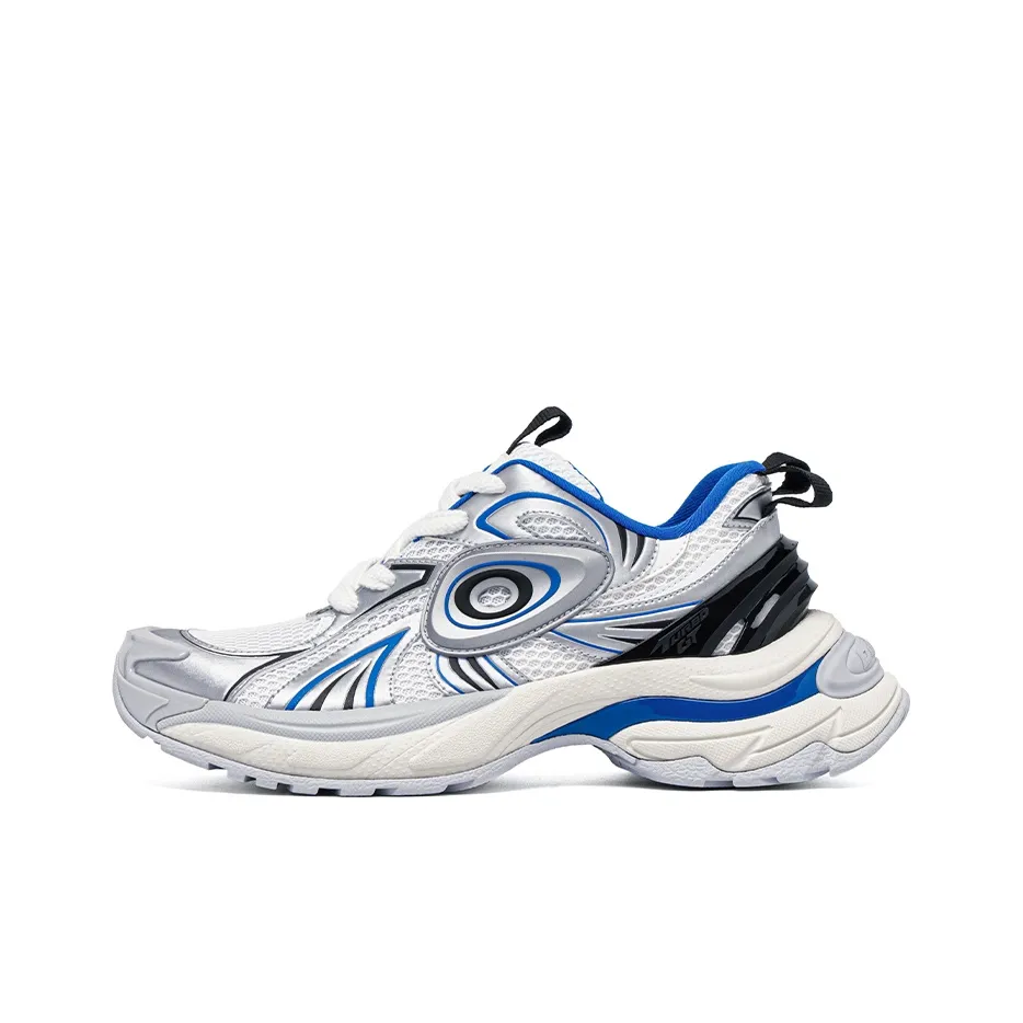 OLD ORDER Turbo GT Low Top Running Shoes Unisex White Blue
