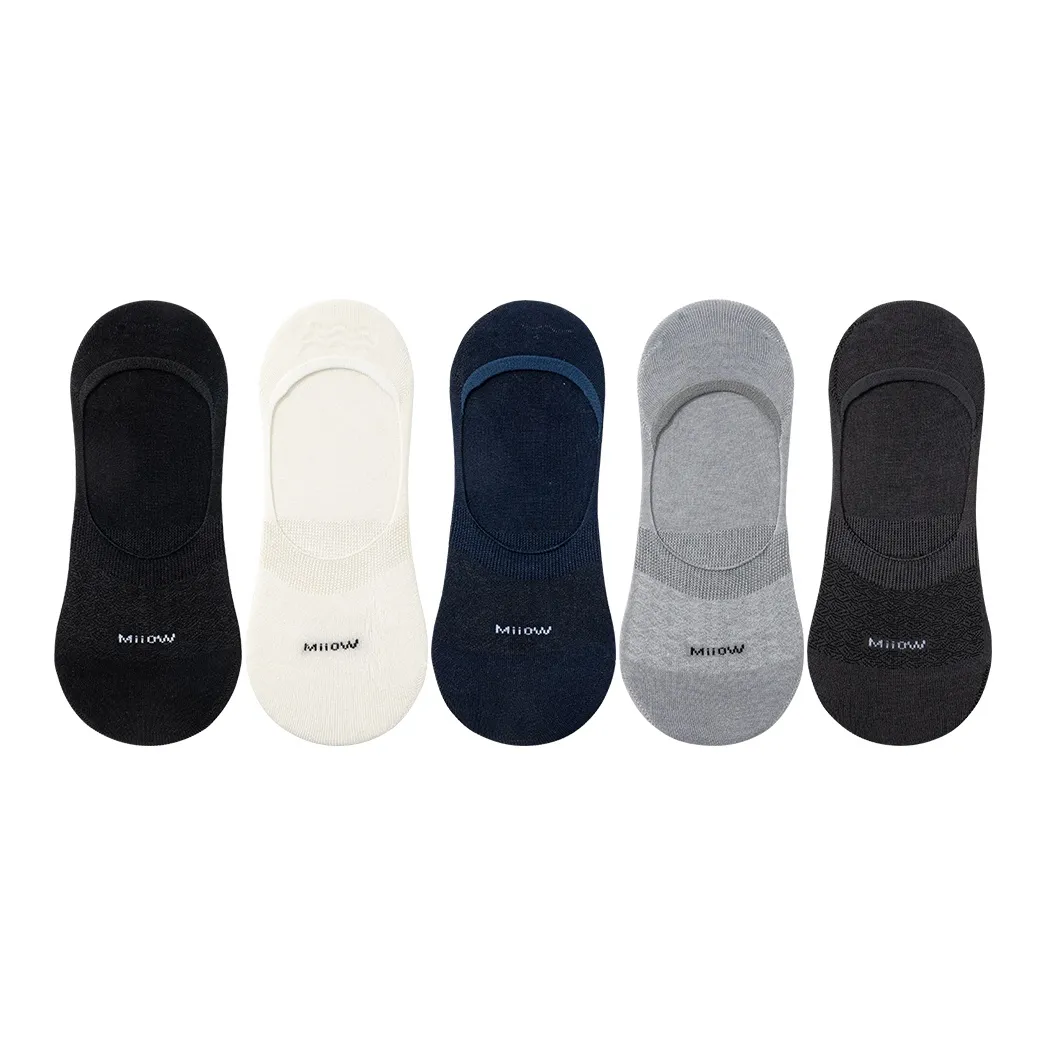 MIIOW Men's No Show Socks
