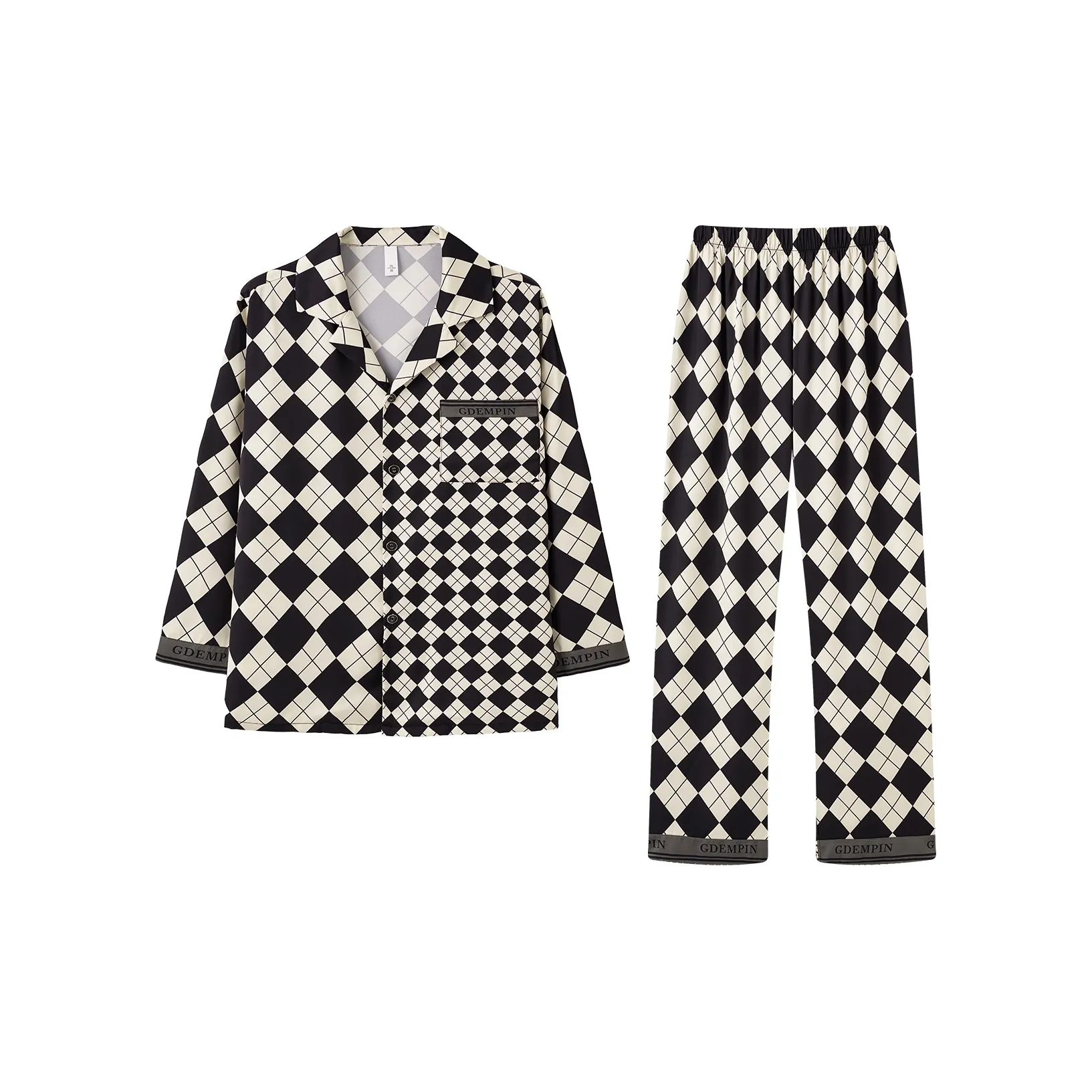 Gongdie Men's Pajama Sets