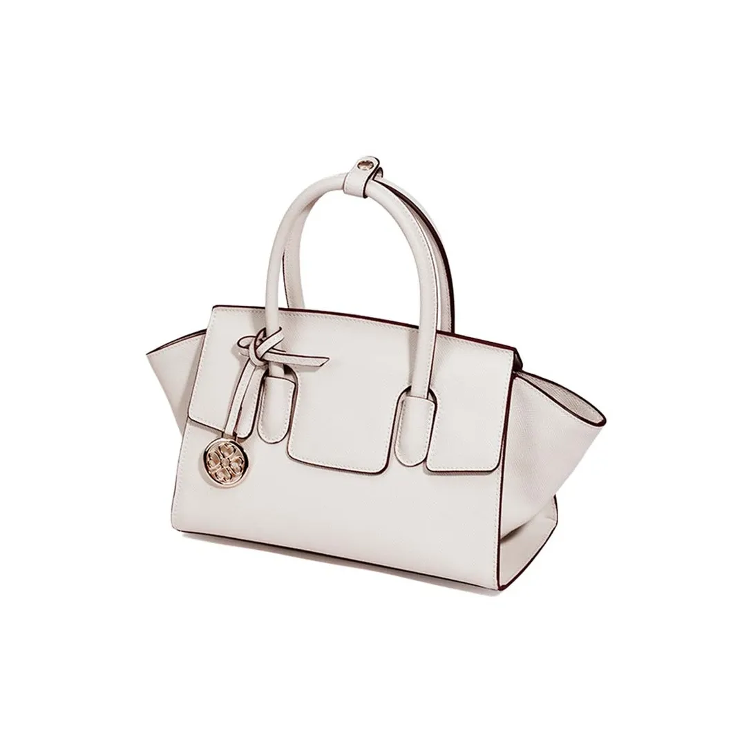 Folli Follie Коровья кожа Сумка через плечо Средний Женская Слоновая серый Синий Экрю