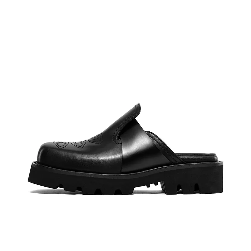 Kami Anger Домашние тапочки 4CM Унисекс Черный