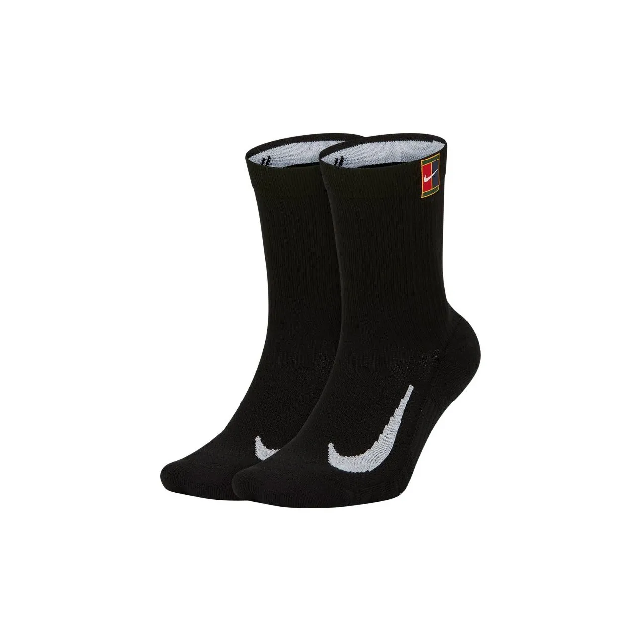 Nike Court Multiplier Cushioned Tennis Crew Socks 2 Pairs