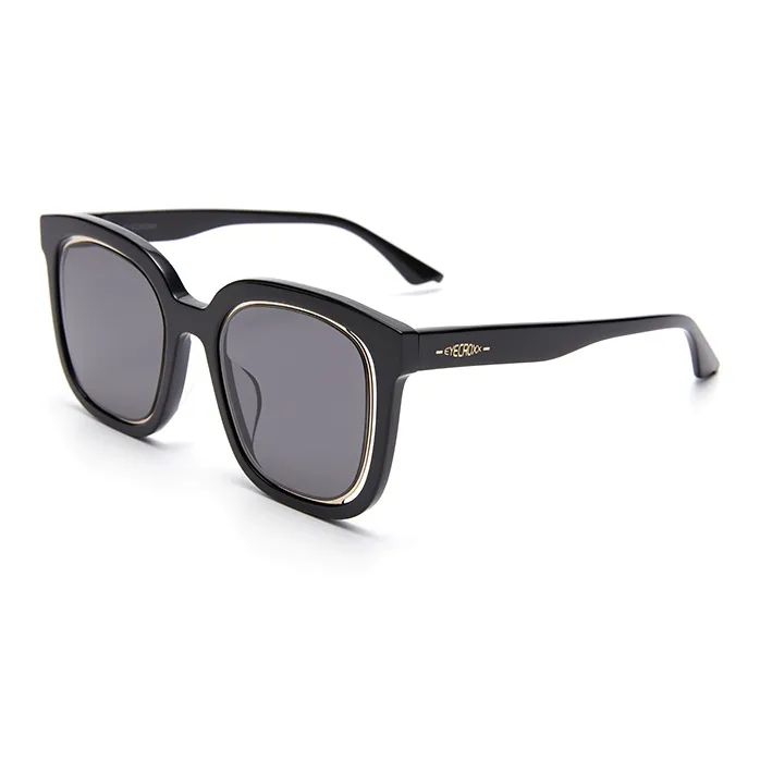 EYECROXX Пластиковая оправа круглые солнцезащитные очки унисекс