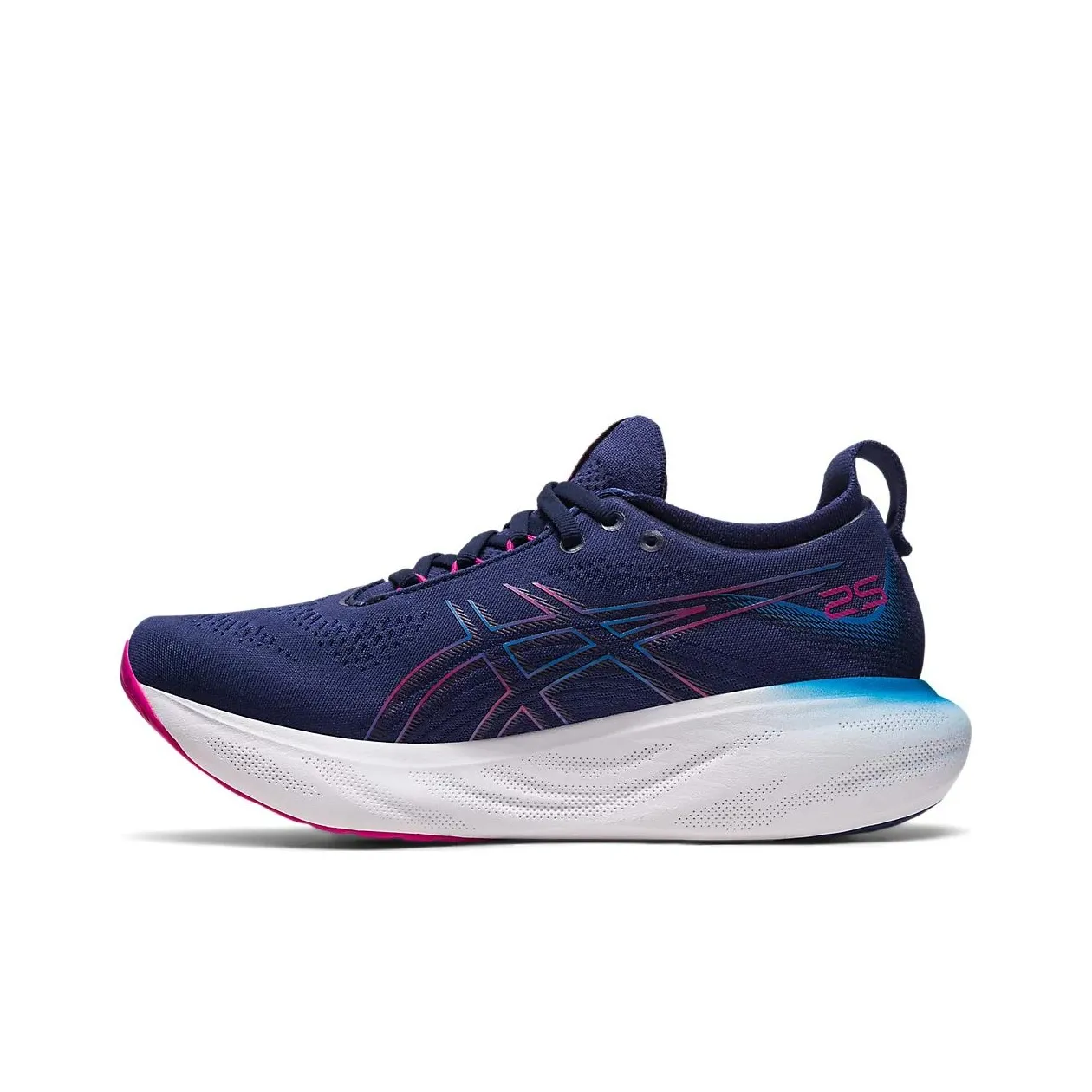 Asics Gel Nimbus 25 'Indigo Blue Pink Rave' Women's
