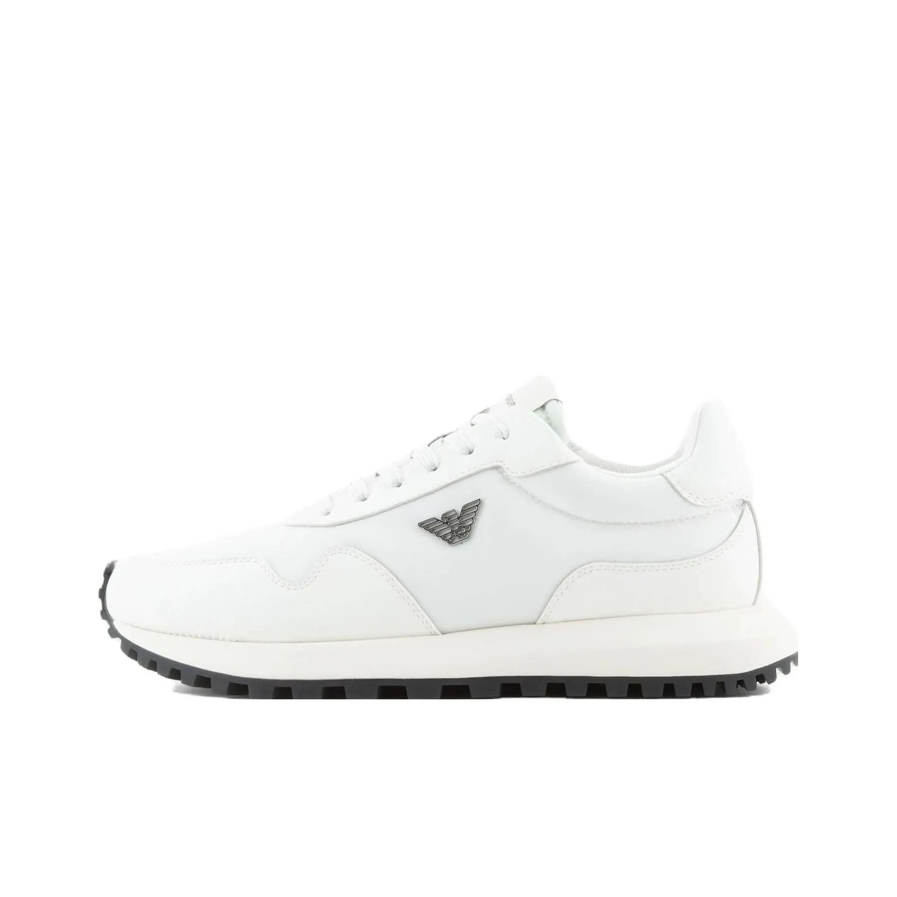 EMPORIO ARMANI Низкий топ Повседневная обувь Мужская Белый