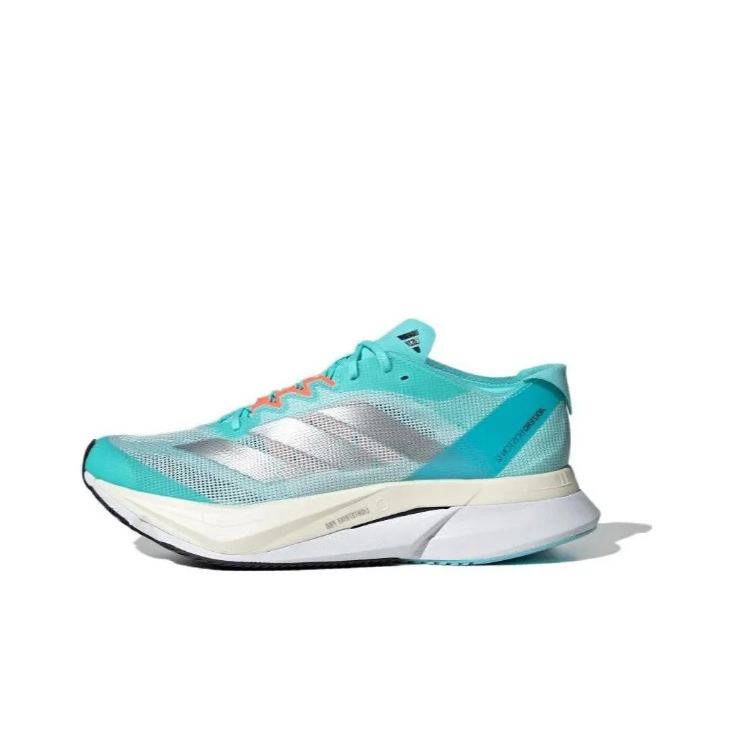 Adidas Adizero Boston 12 Running 'Aqua Blue Cloud White' Women's