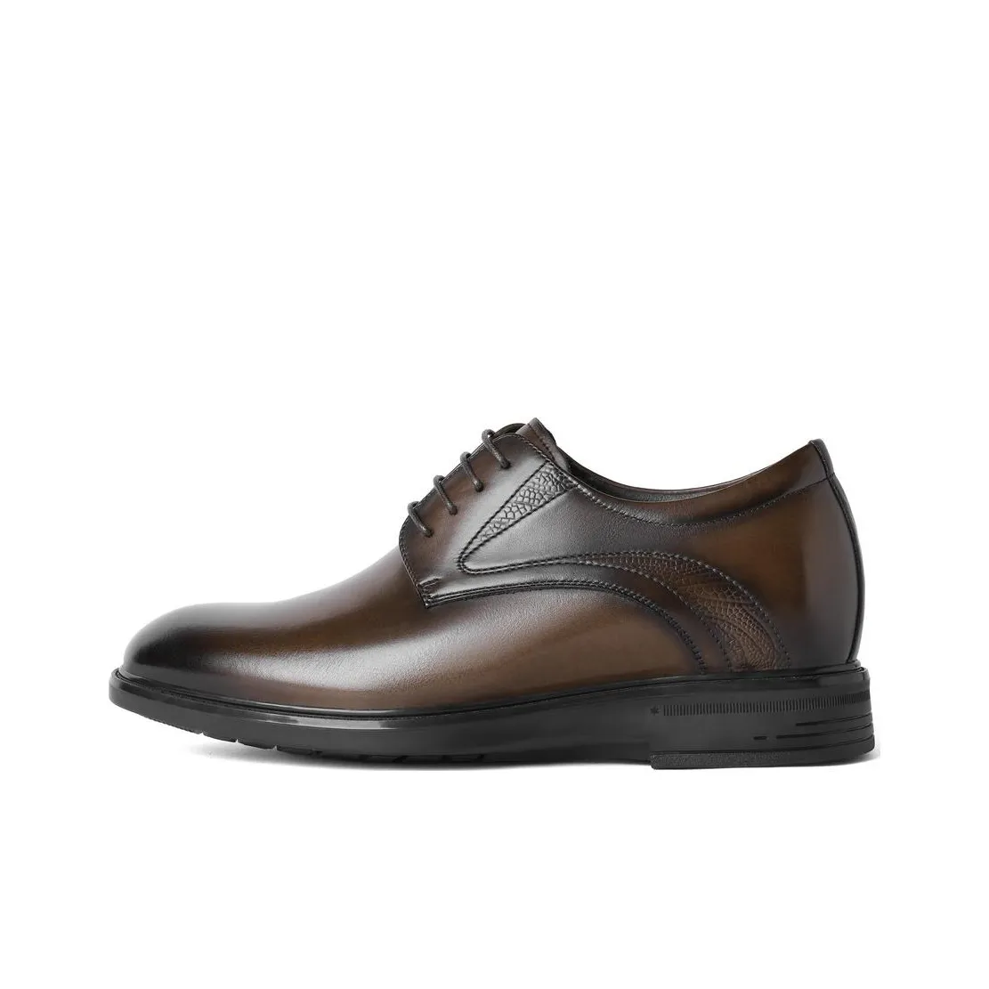 BELLE Dress Shoes Men's Low Top Black/Brown