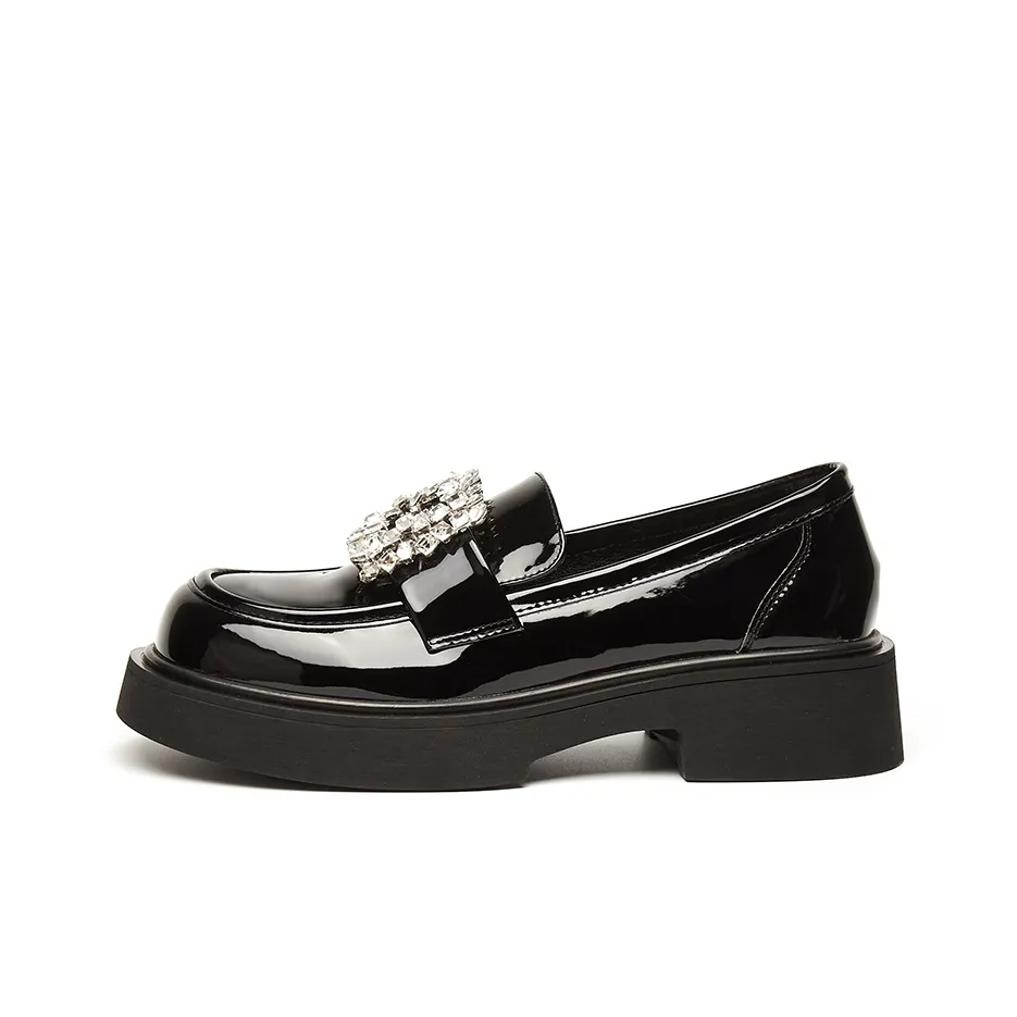 EXULL Q Loafers Women's Burgundy/Black