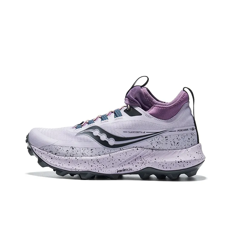 Saucony Peregrine 13 Peregrine Falcon 13 Running Shoes Women's Low Top Purple