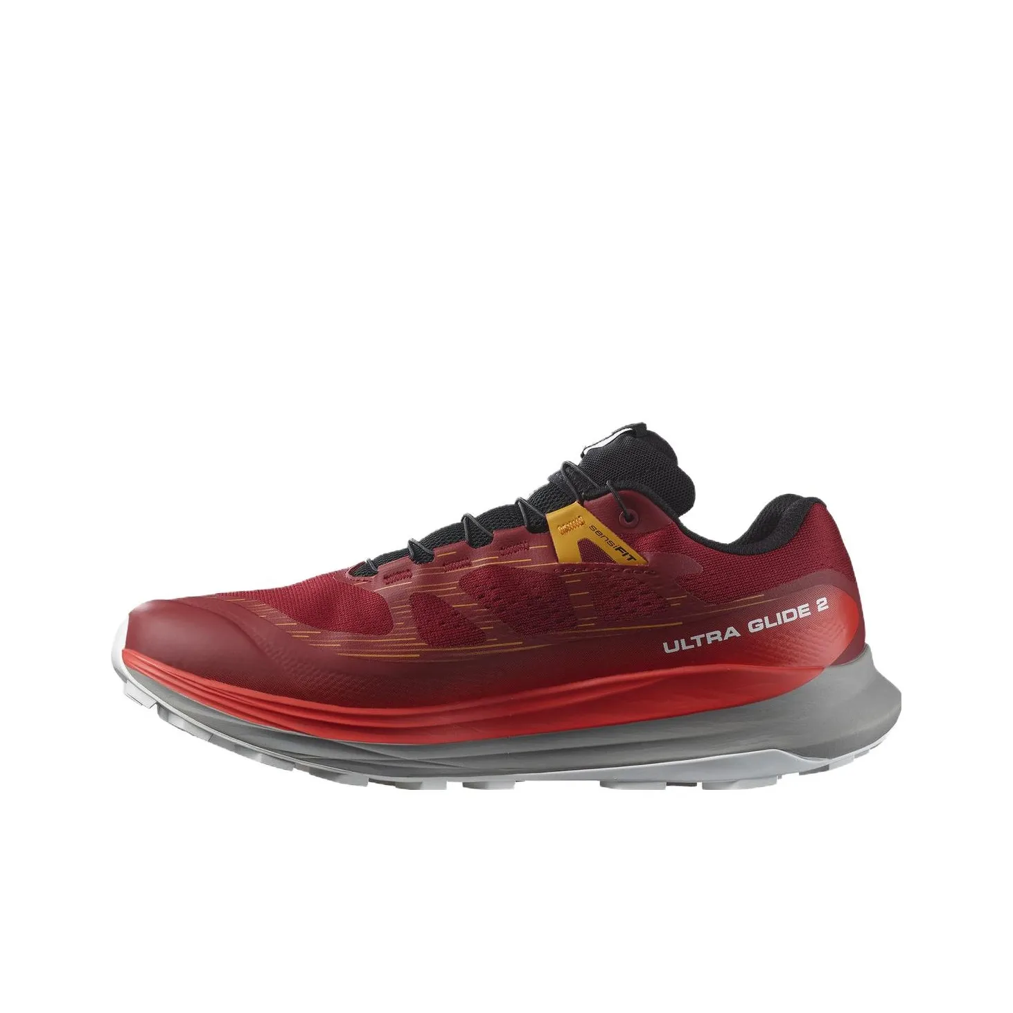 SALOMON Ultra Glide 2 Non-slip And Sweat-wicking Low-Top Running Shoes Men's Red