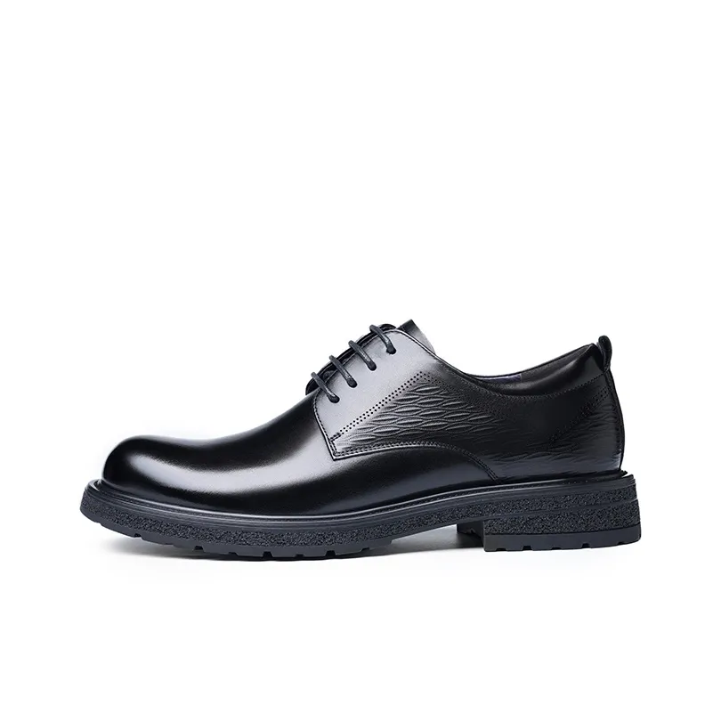 LAORENTOU Dress Shoes Men's Low Top Brown/Black