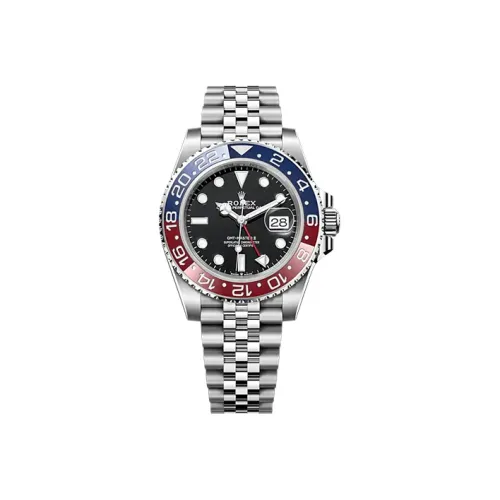 ROLEX Механический Movement Мужские часы Greenwich Type II, 40 мм, черный