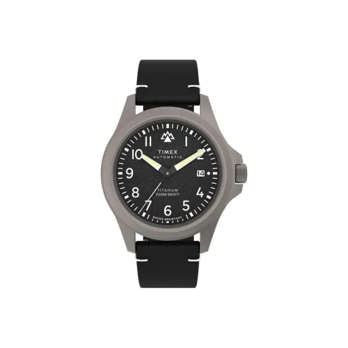 TIMEX Автоматический Механический Movement Мужские Часы 41 мм Черные