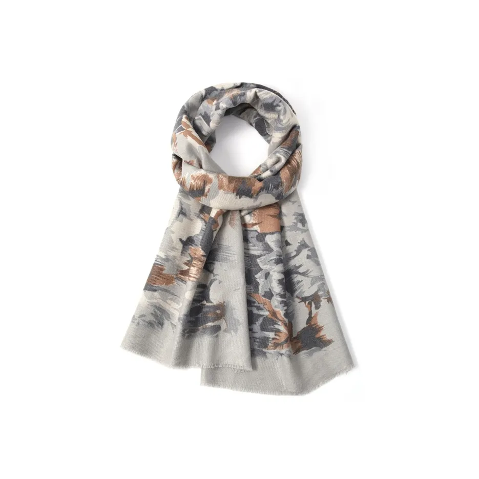 FREE RABBITⅡ Faux Cashmere Knit Scarves Unisex