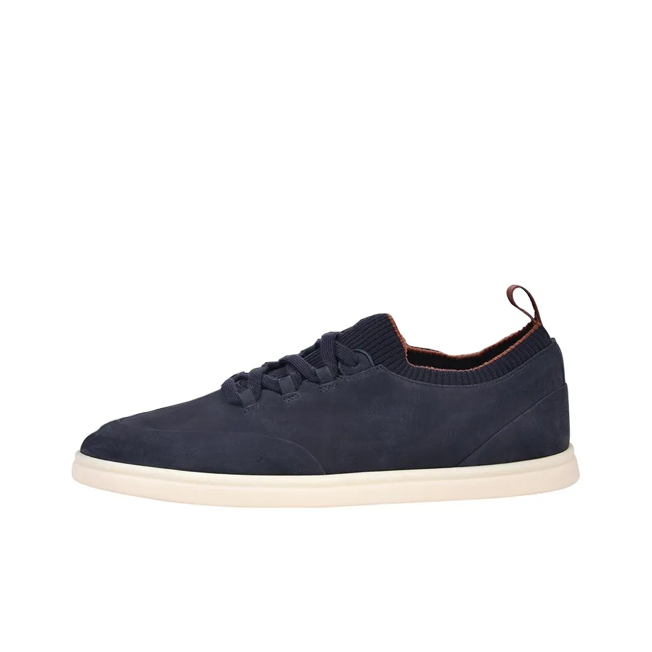 Loro Piana Low Top Skateboard Shoes Men's Blue