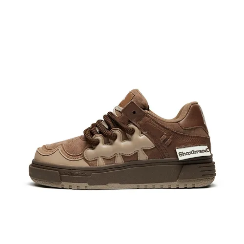 SHOOT BRAND Кроссовки для скейтбординга Low Top Хаки Унисекс