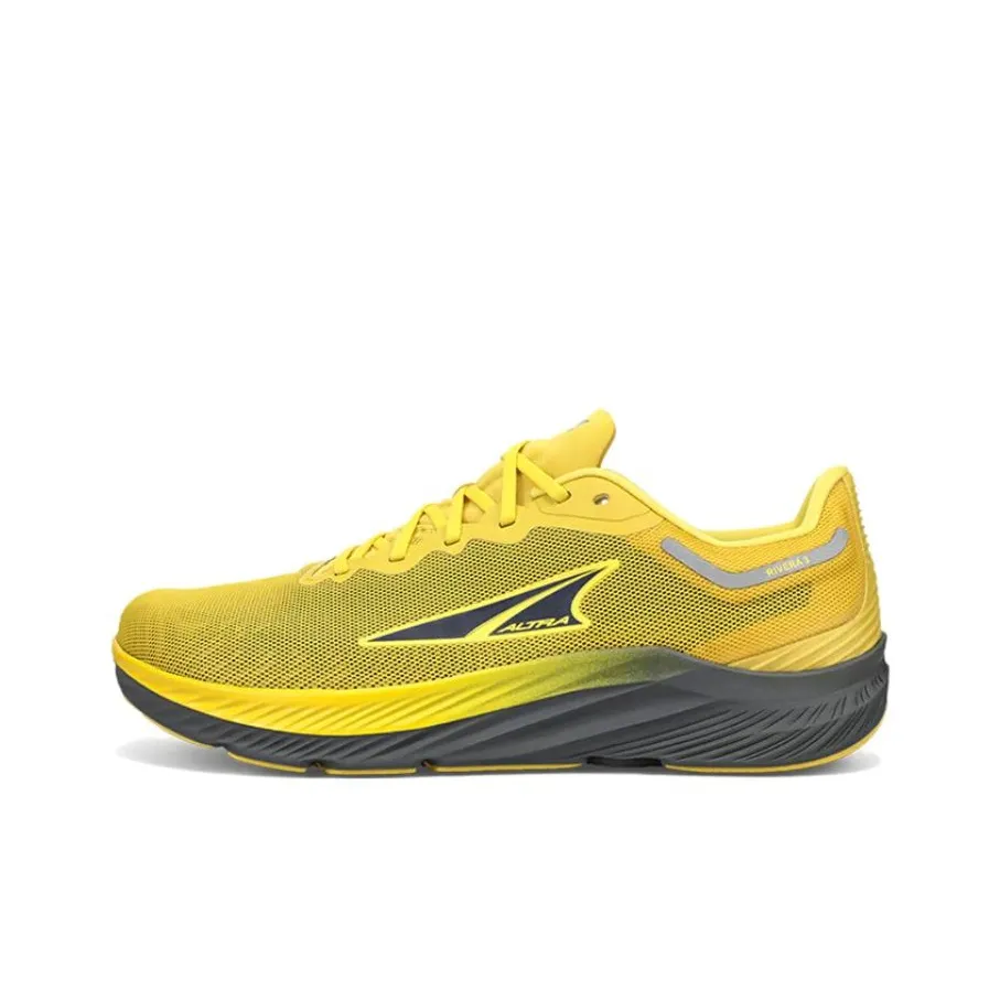 Altra Амортизация Износостойкие Низкие Кроссовки для Бега Мужские Желтые