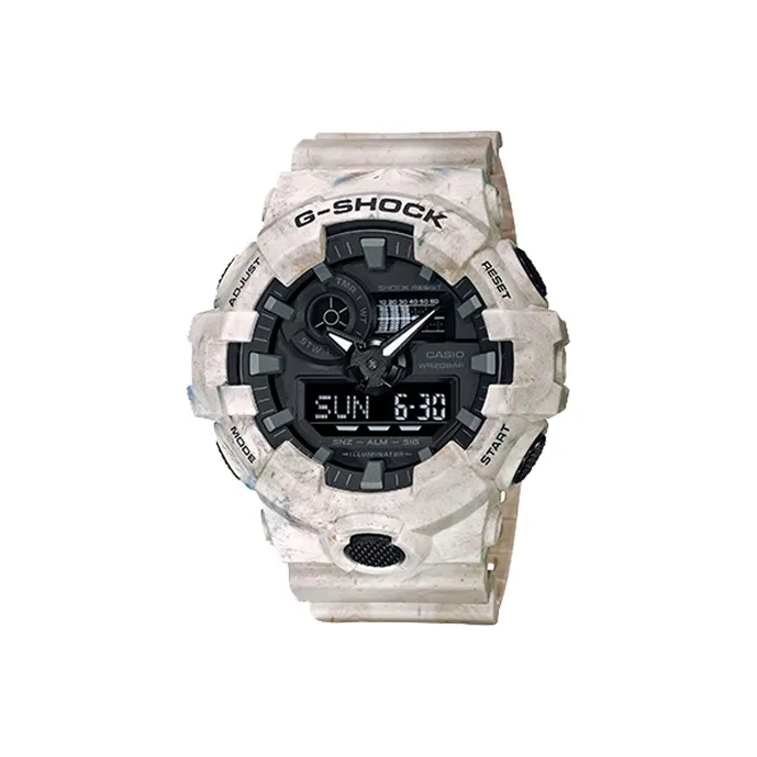 CASIO G SHOCK Collection Электронный механизм Смола Ремешок Часы Мужские Черный циферблат