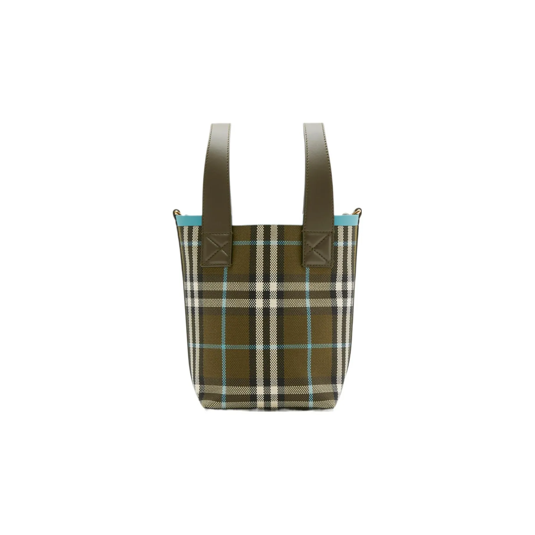 Burberry Cotton Canvas Bag, Tote Bag, Shopping Bag, Shoulder Bag, Crossbody Bag, Handbag Mini Women's Olive Green