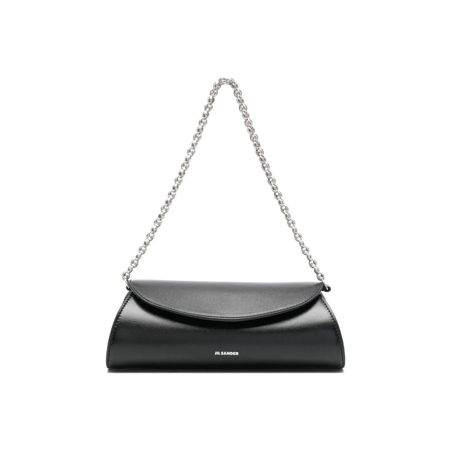 JIL SANDER Cow Leather Handbag, Shoulder Bag Women's Black